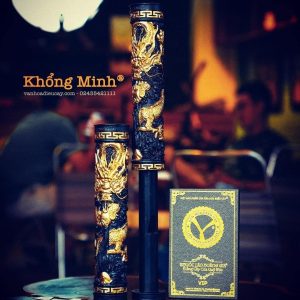 Khổng Minh® Điếu dát vàng 18k: Cải tiến kỹ thuật mới, bền bỉ, đậm khói, đẳng cấp