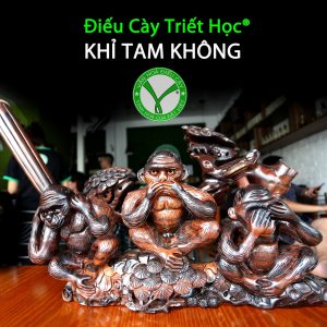 Điếu Cày Triết Học®: Khỉ Tam Không®