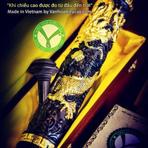 Vương Điếu® Napoleon: Dát vàng 18k, chống đổ nước