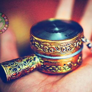 Điếu Cày Quả Quýt®️Đồng Vàng, sang trọng lịch lãm và hoài cổ, nằm gọn trong lòng tay